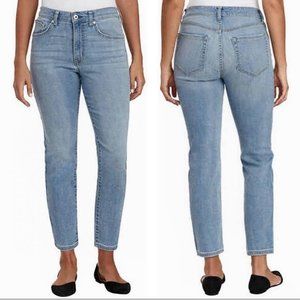 ♡ high waisted straight jeans ♡